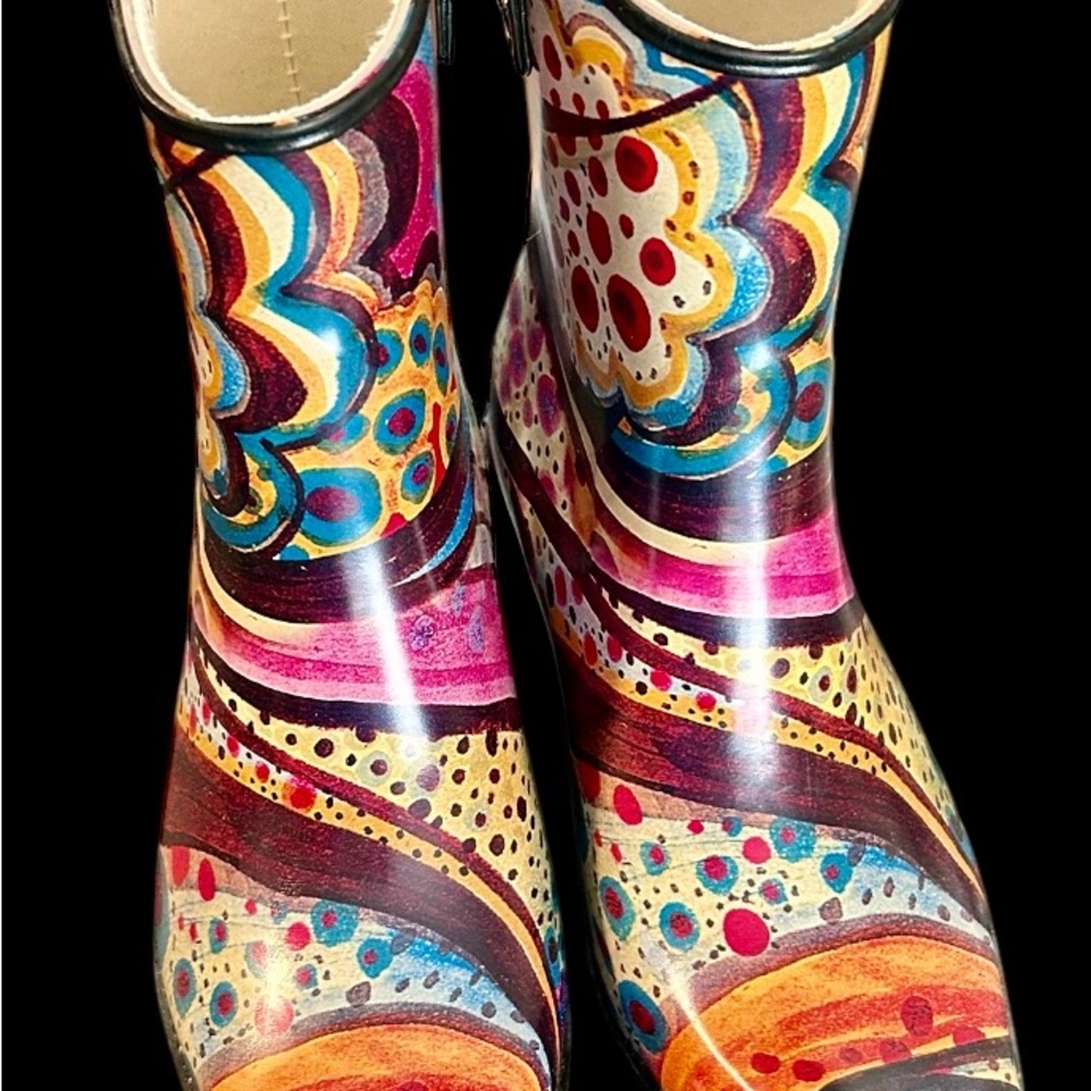 Colorful Women's Rain Boots